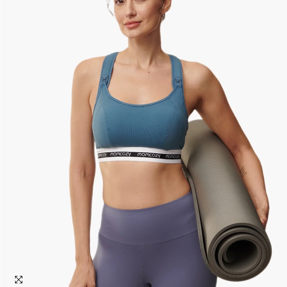 Momcozy NWT Active - Low Impact Nursing Sports Bra size L 38C